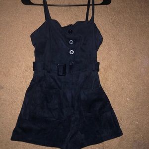 NWT navy romper